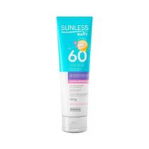 Sunless Protetor Solar Baby Fps 60 Hipoalergênico 120g