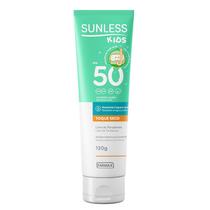 SUNLESS PROTETOR SOLAR FPS 60 KIDS 120G - Proteção UVA e UVB