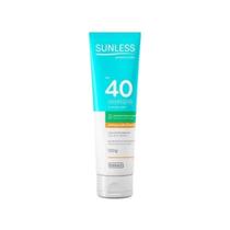 Sunless - Protetor Solar FPS40 Hipoalergênico - 120g Sunless - Protetor Solar FPS40 Hipoalergênico - 120g