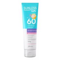 Sunless Protetor Solar Hipoalergênico Infantil Fps 60 120g
