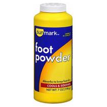 Sunmark Foot Powder 7 oz por Sunmark