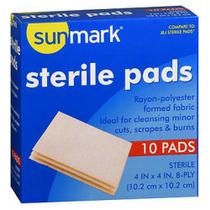 Sunmark Sterile Pads 10 Cada por Sunmark