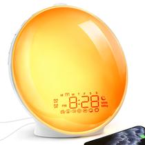 Sunrise Alarm Clock Taofwter Wake up Light com máquina de som