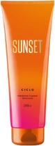 Sunset Loção Hidratante Creme Corporal Ciclo 240ml