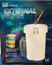 Sunsun Filtro Mini Canister Hw-603b 400 L/h Para Aquários