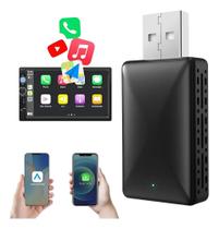 Super Adaptador Carplay Celular Sem Fio 2 em 1 Usb Tipo c Carro Universal Plug
