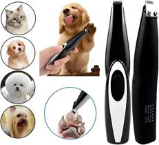 Super Aparador Elétrico Portátil Pet para Pelos de Cães e Gatos Tosa Silenciosa e Prática no Conforto do Seu Lar