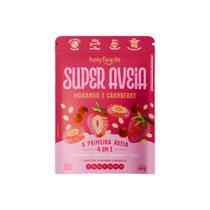 Super Aveia Morango e Cranberry Holyfoods 66g Super Aveia Morango e Cranberry Holyfoods 66g