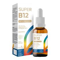 Super B12 Metilcobalamina 9,94 ug Sublingual Morango 20ml Natulha