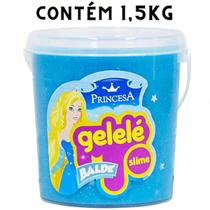 Super Balde De Slime Princesa Disney 1,5kg Gelelé Sortido