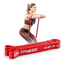 Super Band D1 FITNESS 3,0 cm Vermelha 12-25kg Intensidade Média