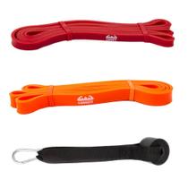 Super Band Elástico Extensor Leve e Médio + Âncora de Porta