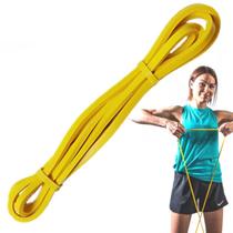 Super Band Faixa Elastica Resistente 4Kg a 6Kg Treino Musculaçao Academia Cross Funcional Fitness Atividade Exercicio Fisico Barra