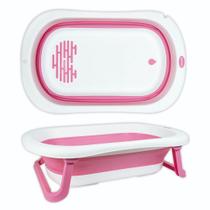 Super Banheira Infantil Antiderrapante KaBaby Rosa