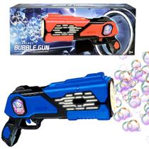 Super Bazuca Lança Bolhas de Sabão Máquina Automática Pistola de Fazer Bolhas