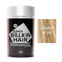 Super Billion Hair Maquiagem Capilar Disfarça Calvície Fibra de Queratina 25g Loiro Super Billion Hair Maquiagem Capilar Disfarça Calvície Fibra de Queratina 25g Loiro