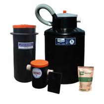 Super Biodigestor 1000L/dia + Leito e Cx de Gordura 20L Super Biodigestor 1000L/dia + Leito e Cx de Gordura 20L