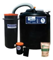 Super Biodigestor 600L/dia + Leito e Cx de Gordura 20L