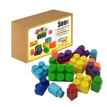 Super Blocks Blocos de montar 300 peças SimoToys Super Blocks Blocos de montar 300 peças SimoToys
