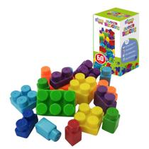 Super Blocks Blocos de montar 60 peças SimoToys Super Blocks Blocos de montar 60 peças SimoToys