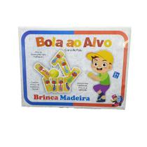 Super Bola ao Alvo Cara de Pau Brinquedo Educativo em MDF Super Bola ao Alvo Cara de Pau Brinquedo Educativo em MDF