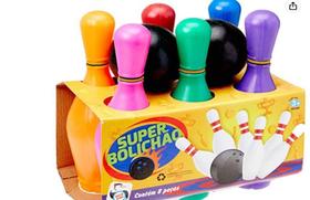 Super boliche 8 peças - PICA PAU Super boliche 8 peças - PICA PAU
