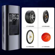 Super Bomba Calibrador Compressor De Ar Digital Carro Bike moto Bola Sem Fio Compressor De Ar Pneu Portátil