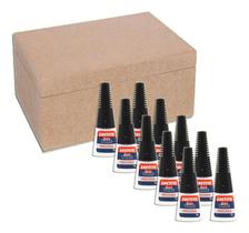 Super Bonder Loctite Cola Forte 5 Gramas Kit 10 Super Bonder Loctite Cola Forte 5 Gramas Kit 10