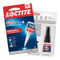 Super Bonder Loctite Super Cola Multiuso Instantanea Precisão 5g Couro Borracha Madeira Metal Porcelana Papel Plástico