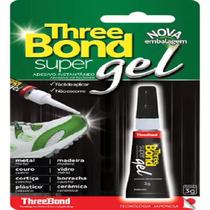 Super Bonder Three Bond Adesivo Instantâneo GEL - THREBOND