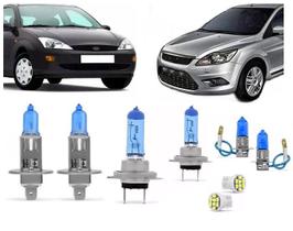 Super Branca Efeito Xênon Ford Focus Todas 2004 ate 2015