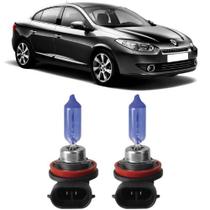 Super branca farol milha renault fluence 2011 2012 2013