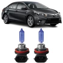 Super branca farol milha toyota corolla 2015 ate 2017 h11 Super branca farol milha toyota corolla 2015 ate 2017 h11