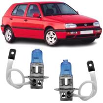 Super branca farol milha volkswagen golf mexicano