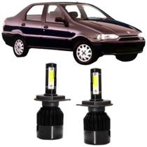 Super branca led fiat siena foco simples 6000k 2d 12/24v