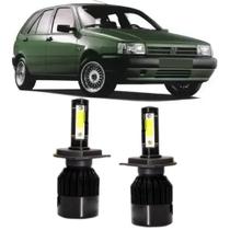 Super branca led fiat tipo foco simples 6000k 2d 12/24v