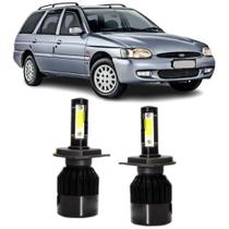 Super branca led ford escort foco simples 6000k 2d 12/24v