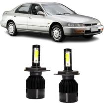 Super branca led honda accord foco simples 6000k 2d 12/24v