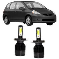 Super branca led honda fit foco simples 6000k 2d 12/24v