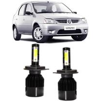 Super branca led renault logan foco simples 6000k 2d 12/24v Super branca led renault logan foco simples 6000k 2d 12/24v