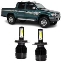 Super branca led toyota hilux foco simples 6000k 2d 12/24v