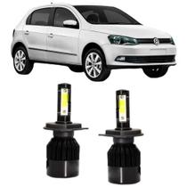 Super branca led volks gol g6 foco simples 6000k 2d 12/24v