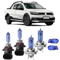 Super Brancas Farol E Milha Saveiro 2016 17 18 19 20 2021