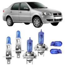 Super Brancas Farol E Milha Siena G4 2009 2010 2011 2013