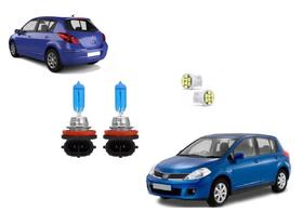 Super brancas nissan tiida 2007 08 09 10 11 12 2013 milha