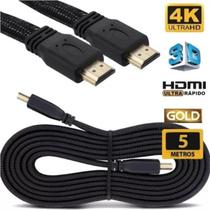 Super Cabo Hdmi 5 Metros Versão 1.42k 4k 3d Blindado Top Super Cabo Hdmi 5 Metros Versão 1.42k 4k 3d Blindado Top