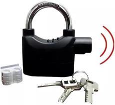 Super Cadeado Antifurto Alarme Prova D'Agua Bicicleta Moto