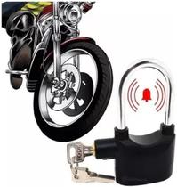 Super Cadeado Luatek Anti-Roubo cor preto aço inoxidável