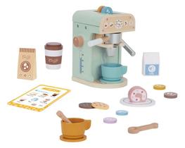 Super Cafeteira De Madeira Expresso - Tooky Toy Super Cafeteira De Madeira Expresso - Tooky Toy