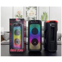 Super caixa de som completa com Bluetooth rádio entrada de Microfone e pendrive e cartão de memória